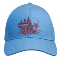 UNAMEIT Custom Hat, Embroidered. Your Own Text. Adjustable Back. Curved Bill Thumbnail