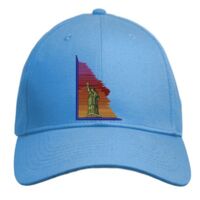 UNAMEIT Custom Hat, Embroidered. Your Own Text. Adjustable Back. Curved Bill Thumbnail
