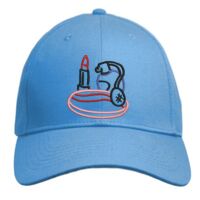 UNAMEIT Custom Hat, Embroidered. Your Own Text. Adjustable Back. Curved Bill Thumbnail