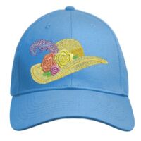 UNAMEIT Custom Hat, Embroidered. Your Own Text. Adjustable Back. Curved Bill Thumbnail