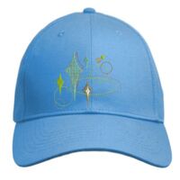 UNAMEIT Custom Hat, Embroidered. Your Own Text. Adjustable Back. Curved Bill Thumbnail