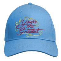 UNAMEIT Custom Hat, Embroidered. Your Own Text. Adjustable Back. Curved Bill Thumbnail