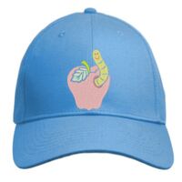 UNAMEIT Custom Hat, Embroidered. Your Own Text. Adjustable Back. Curved Bill Thumbnail