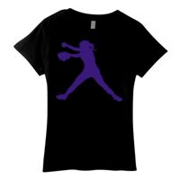 Tultex Ladies Ring Spun Cotton Tee Thumbnail