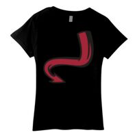 Tultex Ladies Ring Spun Cotton Tee Thumbnail
