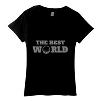 Tultex Ladies Ring Spun Cotton Tee Thumbnail
