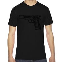  American Apparel Unisex Fine Jersey Short-Sleeve T-Shirt Thumbnail