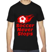  American Apparel Unisex Fine Jersey Short-Sleeve T-Shirt Thumbnail