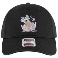 OTTO Garment Washed superior Cotton Twill Six Panel Low Profile Dad Hat Thumbnail