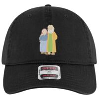 OTTO Garment Washed superior Cotton Twill Six Panel Low Profile Dad Hat Thumbnail