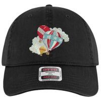 OTTO Garment Washed superior Cotton Twill Six Panel Low Profile Dad Hat Thumbnail