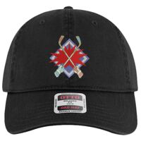 OTTO Garment Washed superior Cotton Twill Six Panel Low Profile Dad Hat Thumbnail