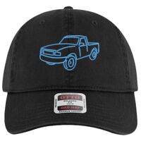 OTTO Garment Washed superior Cotton Twill Six Panel Low Profile Dad Hat Thumbnail