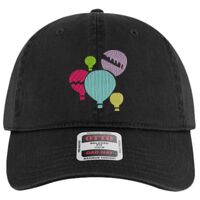 OTTO Garment Washed superior Cotton Twill Six Panel Low Profile Dad Hat Thumbnail