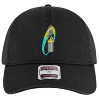 OTTO Garment Washed superior Cotton Twill Six Panel Low Profile Dad Hat Thumbnail