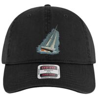 OTTO Garment Washed superior Cotton Twill Six Panel Low Profile Dad Hat Thumbnail