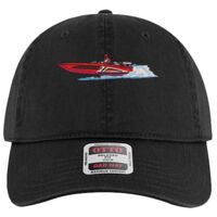 OTTO Garment Washed superior Cotton Twill Six Panel Low Profile Dad Hat Thumbnail