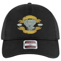 OTTO Garment Washed superior Cotton Twill Six Panel Low Profile Dad Hat Thumbnail