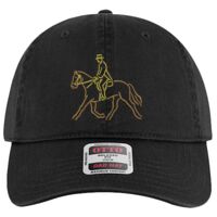 OTTO Garment Washed superior Cotton Twill Six Panel Low Profile Dad Hat Thumbnail