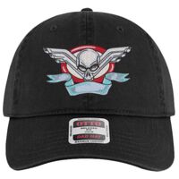 OTTO Garment Washed superior Cotton Twill Six Panel Low Profile Dad Hat Thumbnail