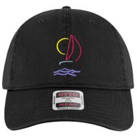 OTTO Garment Washed superior Cotton Twill Six Panel Low Profile Dad Hat Thumbnail