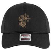 OTTO Garment Washed superior Cotton Twill Six Panel Low Profile Dad Hat Thumbnail