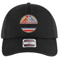 OTTO Garment Washed superior Cotton Twill Six Panel Low Profile Dad Hat Thumbnail