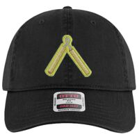 OTTO Garment Washed superior Cotton Twill Six Panel Low Profile Dad Hat Thumbnail