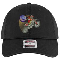 OTTO Garment Washed superior Cotton Twill Six Panel Low Profile Dad Hat Thumbnail