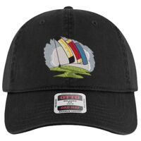 OTTO Garment Washed superior Cotton Twill Six Panel Low Profile Dad Hat Thumbnail