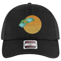 OTTO Garment Washed superior Cotton Twill Six Panel Low Profile Dad Hat Thumbnail