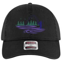 OTTO Garment Washed superior Cotton Twill Six Panel Low Profile Dad Hat Thumbnail