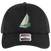 OTTO Garment Washed superior Cotton Twill Six Panel Low Profile Dad Hat Thumbnail