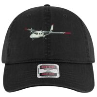 OTTO Garment Washed superior Cotton Twill Six Panel Low Profile Dad Hat Thumbnail