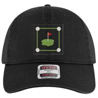 OTTO Garment Washed superior Cotton Twill Six Panel Low Profile Dad Hat Thumbnail