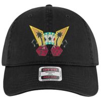 OTTO Garment Washed superior Cotton Twill Six Panel Low Profile Dad Hat Thumbnail