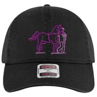 OTTO Garment Washed superior Cotton Twill Six Panel Low Profile Dad Hat Thumbnail