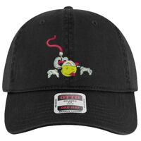 OTTO Garment Washed superior Cotton Twill Six Panel Low Profile Dad Hat Thumbnail