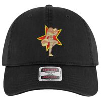 OTTO Garment Washed superior Cotton Twill Six Panel Low Profile Dad Hat Thumbnail