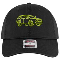 OTTO Garment Washed superior Cotton Twill Six Panel Low Profile Dad Hat Thumbnail