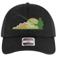 OTTO Garment Washed superior Cotton Twill Six Panel Low Profile Dad Hat Thumbnail