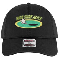 OTTO Garment Washed superior Cotton Twill Six Panel Low Profile Dad Hat Thumbnail