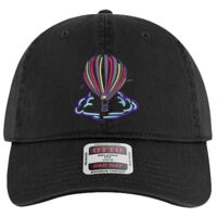 OTTO Garment Washed superior Cotton Twill Six Panel Low Profile Dad Hat Thumbnail