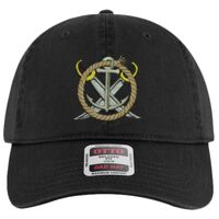 OTTO Garment Washed superior Cotton Twill Six Panel Low Profile Dad Hat Thumbnail