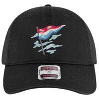 OTTO Garment Washed superior Cotton Twill Six Panel Low Profile Dad Hat Thumbnail