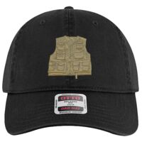 OTTO Garment Washed superior Cotton Twill Six Panel Low Profile Dad Hat Thumbnail