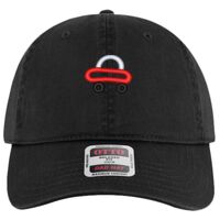 OTTO Garment Washed superior Cotton Twill Six Panel Low Profile Dad Hat Thumbnail