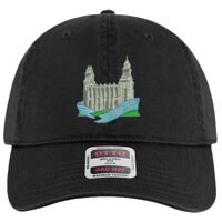 OTTO Garment Washed superior Cotton Twill Six Panel Low Profile Dad Hat Thumbnail