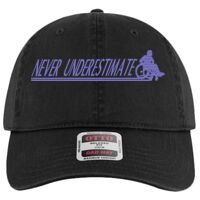 OTTO Garment Washed superior Cotton Twill Six Panel Low Profile Dad Hat Thumbnail