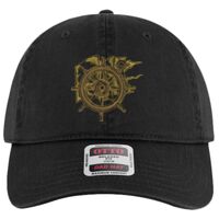 OTTO Garment Washed superior Cotton Twill Six Panel Low Profile Dad Hat Thumbnail